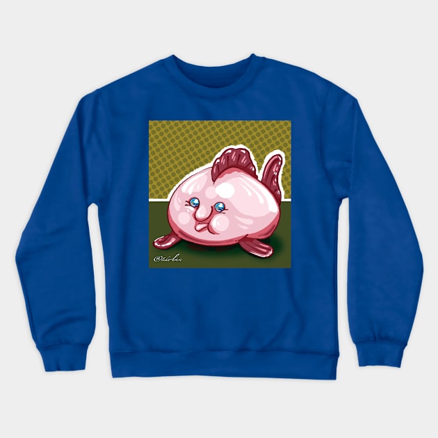 Squish the Fish Crewneck Sweatshirt by RoseDesigns1995